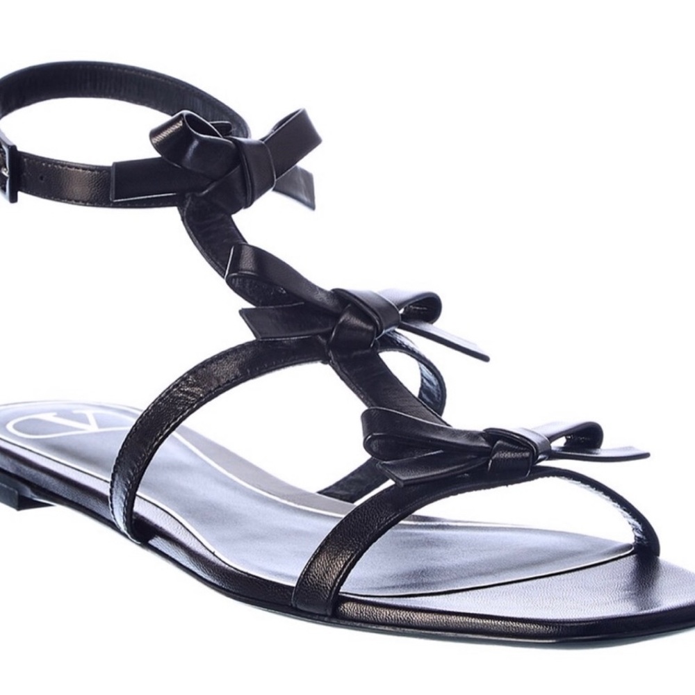 VALENTINO GARAVANI  💯 Authentic French Bow Sandals